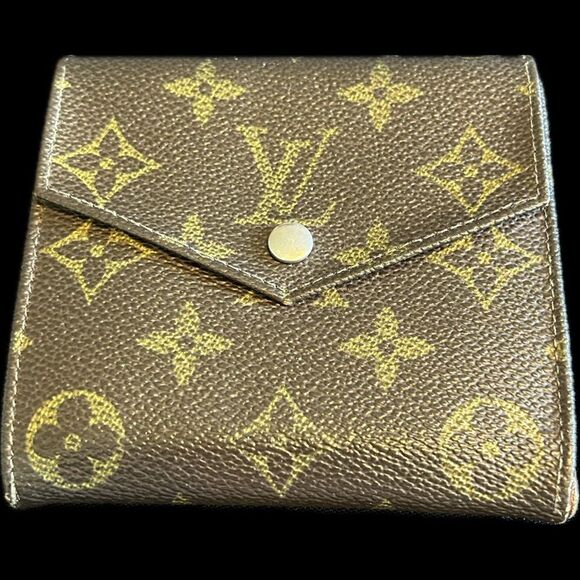 Louis Vuitton Brown Monogram Wallet Authentic - Picture 1 of 5